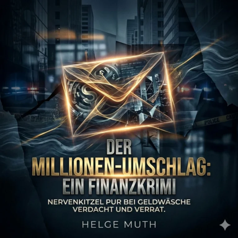 Cover des Finanzkrimis Der Millionen-Umschlag von Helge Muth